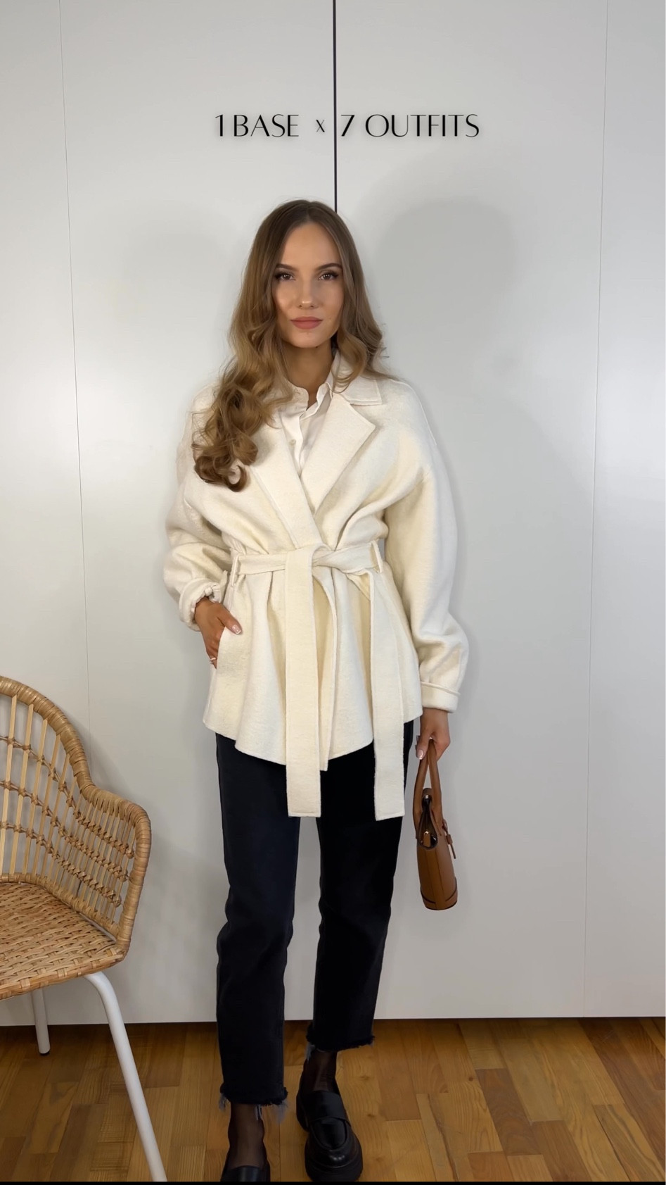 [look 7] 1 base • 7 outfits — today I’m styling a cream shirt and black mom jeans as my base outfit and finishing up each look with coats, blazers and accessories.

#LTKworkwear #LTKstyletip #LTKeurope