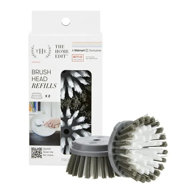 The Home Edit 2-Pack Nylon Brush Replacement Heads | Walmart (US)