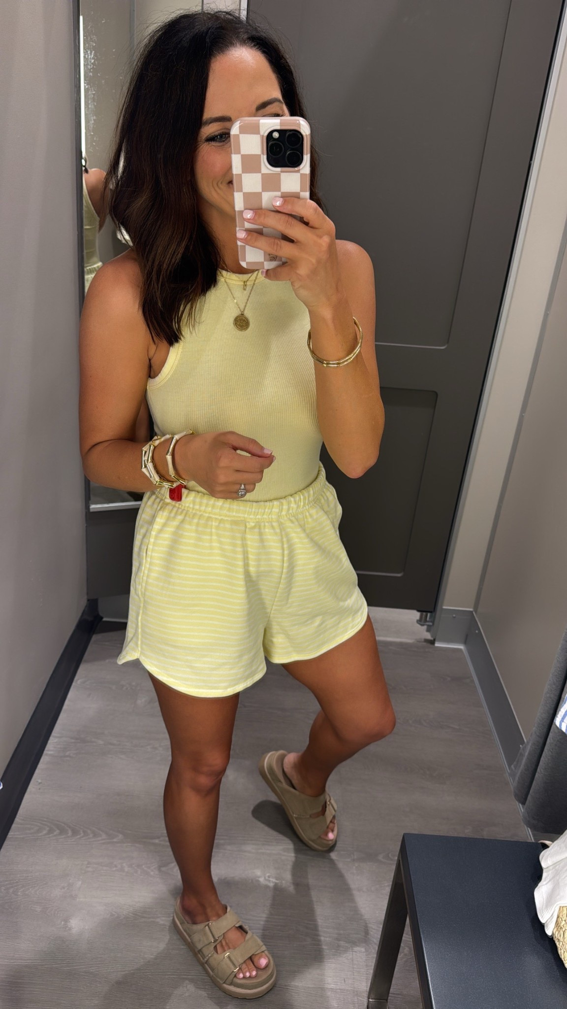 Guys, this Target athleisure set is a total win! Soft, stretchy, and cozy, I've been living in this one. The pieces come separately but totally look as a one piece. The elastic waistband shorts are french terry soft that you'll want to wear them all day everyday!
 

Summer style  casual look  women’s outfit



#LTKActive #LTKStyleTip #LTKSeasonal