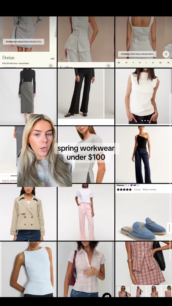 current wishlist of spring workwear under $100! 

#LTKWorkwear