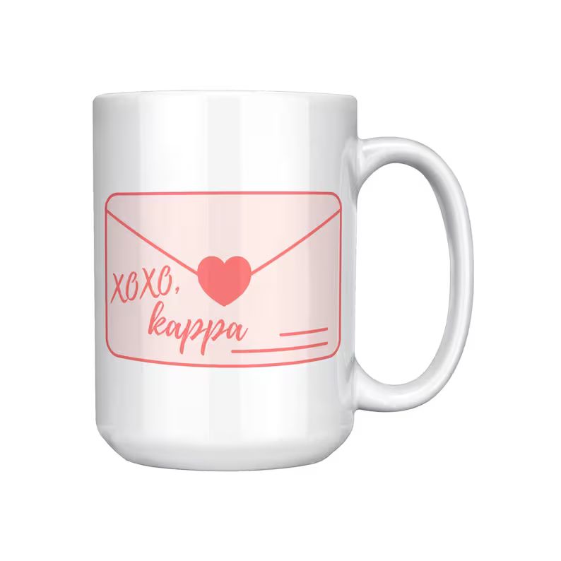 Kappa Kappa Gamma Coffee Mug - Etsy Canada | Etsy (CAD)