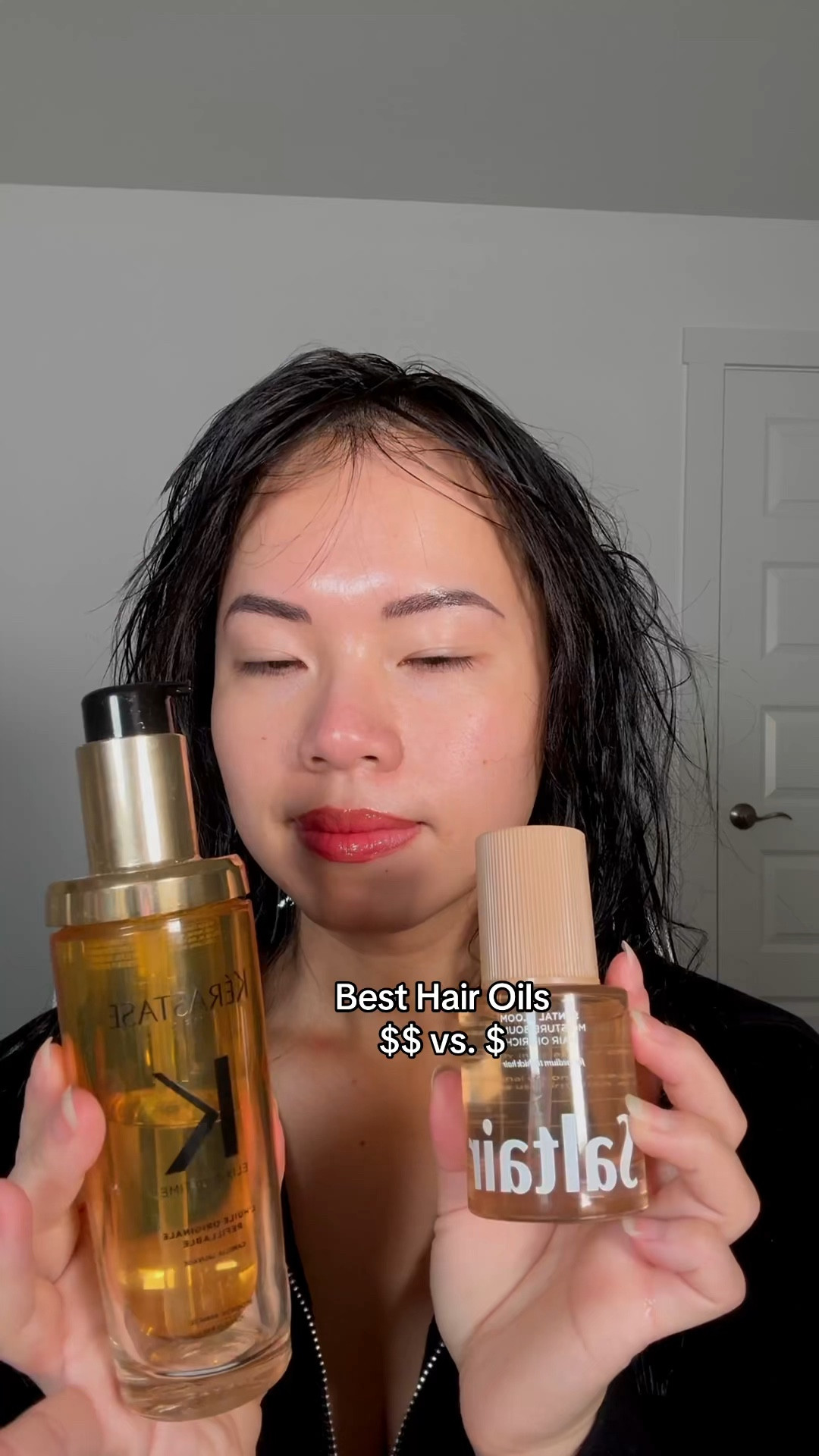 Best Hair Oils: $ vs. $$ My favorite hair oils of 2024!

@Kérastase ELIXIR ULTIME Hair Oil
	•	Price: $62 / 75 ml
	•	Scent: Mandarin, cedarwood, and sandalwood musk
	•	Texture: Light, spreads easily
	•	My Thoughts: I loved the original formula, but this new version feels even lighter while still effectively taming frizz, conditioning hair, enhancing shine, and adding bounce. It’s a lighter upgrade that performs just as well!

@Saltair Body MOISTURE BOUND Hair Oil (Rich/Light)
	•	Price: $14/50ml
	•	Scent: Creamy sandalwood, sheer amber, and sensual musks
	•	Texture: Two versions are available:
	•	Light: For fine hair
	•	Rich: For dry and coarse hair
	•	My Thoughts: At just $14, this oil holds its own against many pricier options. The scent is luxurious and expensive-smelling, plus it conditions the hair beautifully, reduces frizz, and adds shine. A fantastic affordable alternative!

#hairoil #kerastase #finehair #frizzyhair

#LTKStyleTip #LTKGiftGuide #LTKHoliday