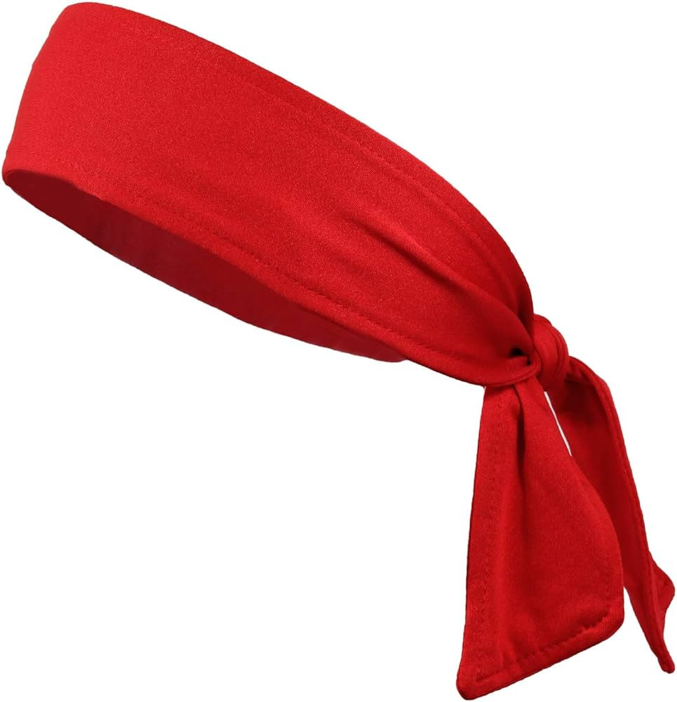 Kenz Laurenz Headbands Tie on Headband for Women Men Running Athletic Hair Head Band Elastic Spor... | Amazon (US)