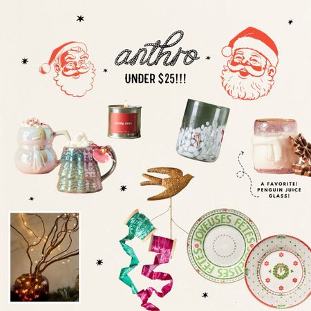 Rounded up the prettiest Anthropologie decor and home items under $25 🥹 so much cute stuff, the ribbon is perfect for trees or presents and save it to reuse it!

#LTKhome #LTKHoliday #LTKSeasonal