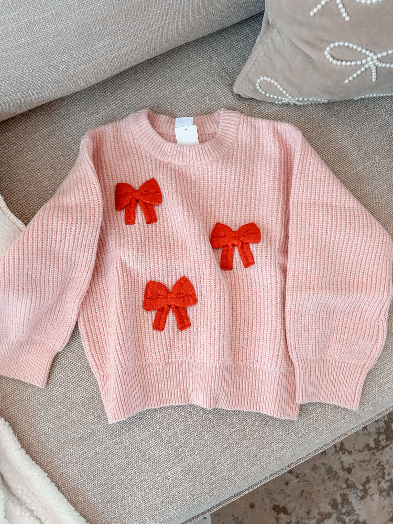 I got Ava this cute sweater on sale 🎀

#LTKKids