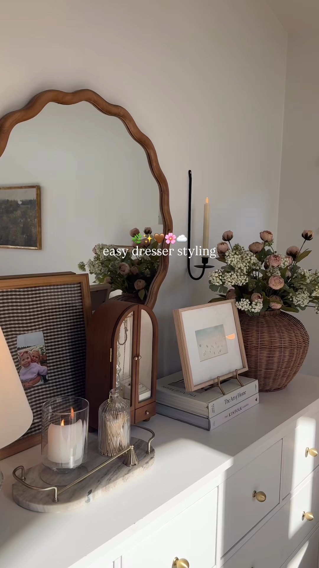 Jewelry organizer, dresser styling, primary bedroom, light and bright decor 

#LTKHome #LTKFindsUnder50