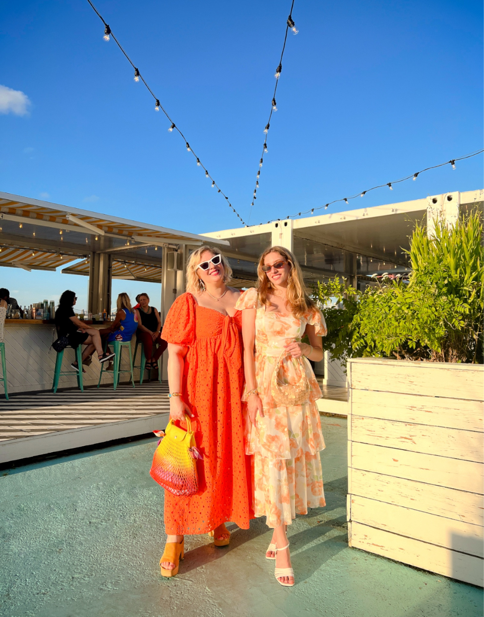 Mother-daughter style 🧡💛 

#LTKPlusSize #LTKMidsize #LTKOver40