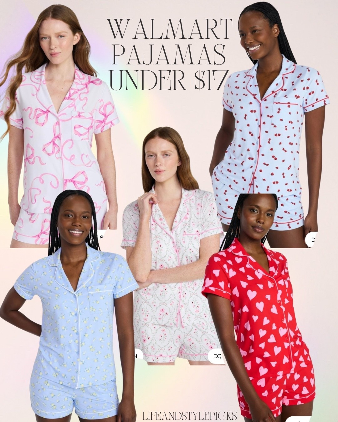 These Walmart pajamas are so cute and SO affordable! So many great patterns and fun ones for Valentines! 💘 

#LTKselfcare #LTKootd #LTKmorningroutine