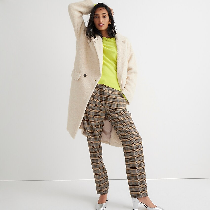 Relaxed topcoat in Italian brushed wool | J. Crew US