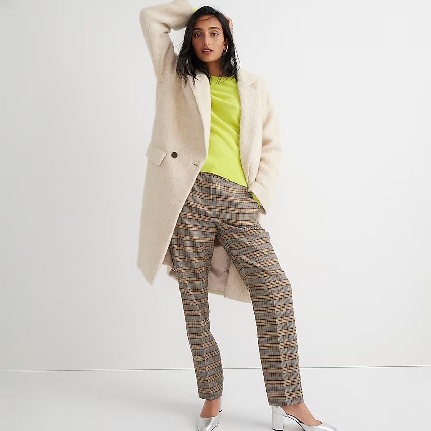 Relaxed topcoat in Italian brushed wool | J. Crew US