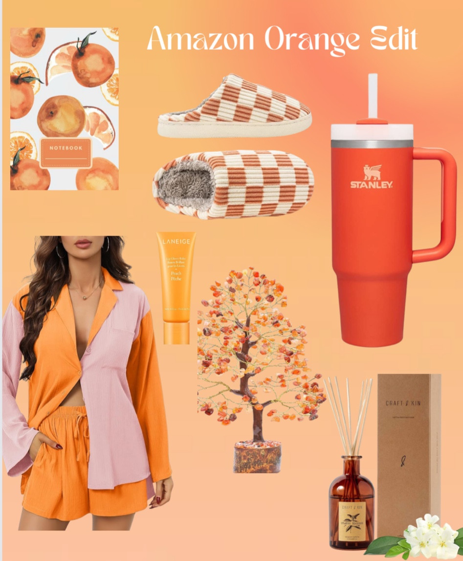 Amazon Orange Edit 🧡 🍊 
#orange #amazon #amazonfinds #gifts
#lounge #home #amazonfashion

#LTKhome #LTKstyletip #LTKGiftGuide
