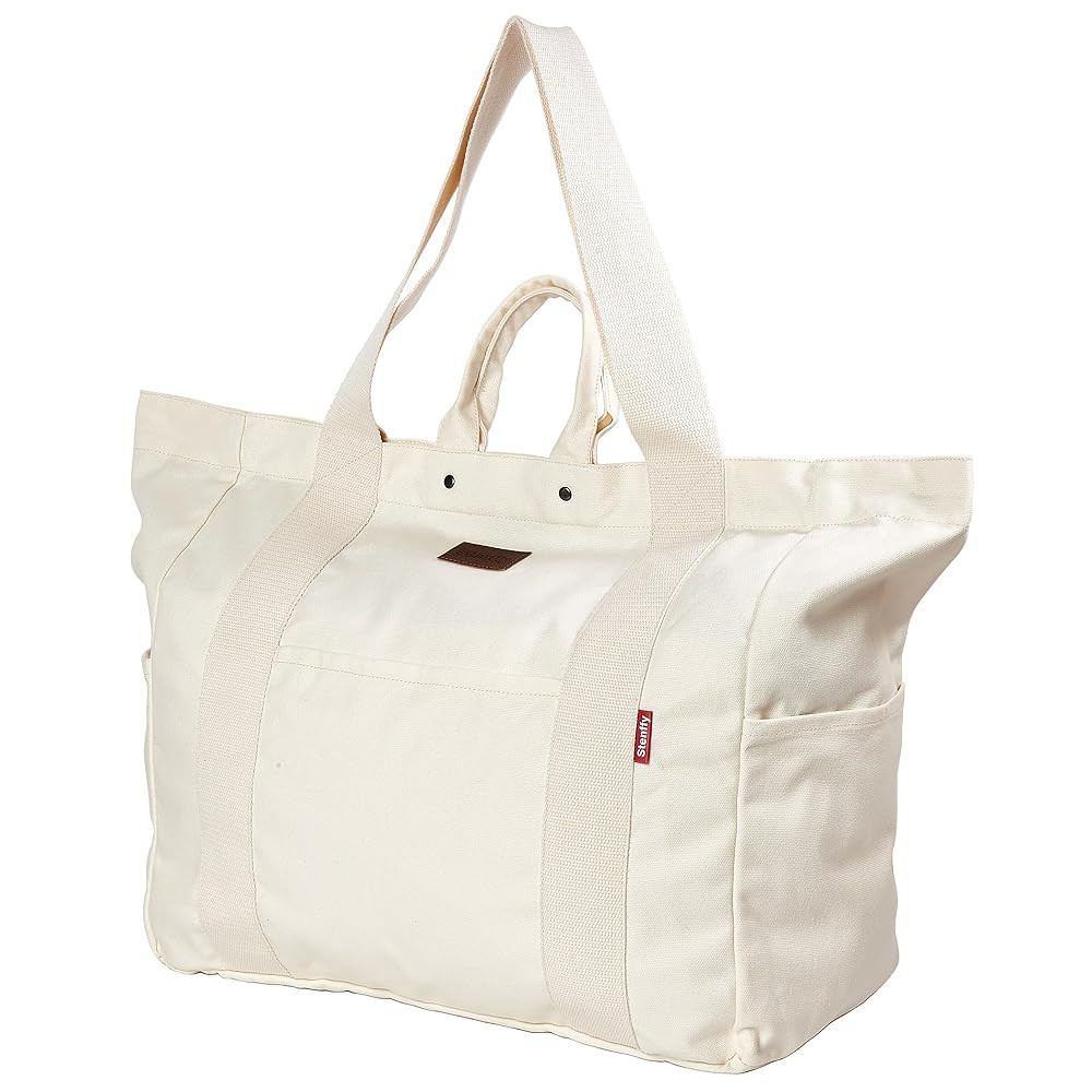 Large Tote Bag, Everything Bag, Heavy Duty Canvas, Full-Size Zipper, Reusable, Suitable for DIY, ... | Amazon (US)