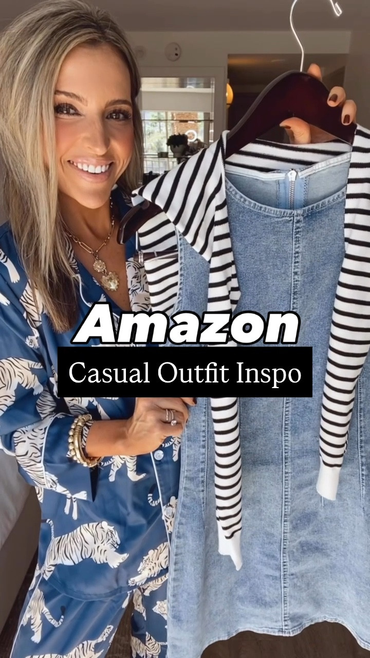 My outfit for conference day two. This denim dress can easily be dressed up or down! Perfect for any occasion. The material is very comfortable and stretchy!! Wearing xs

#LTKStyleTip #LTKFindsUnder50 #LTKPetite