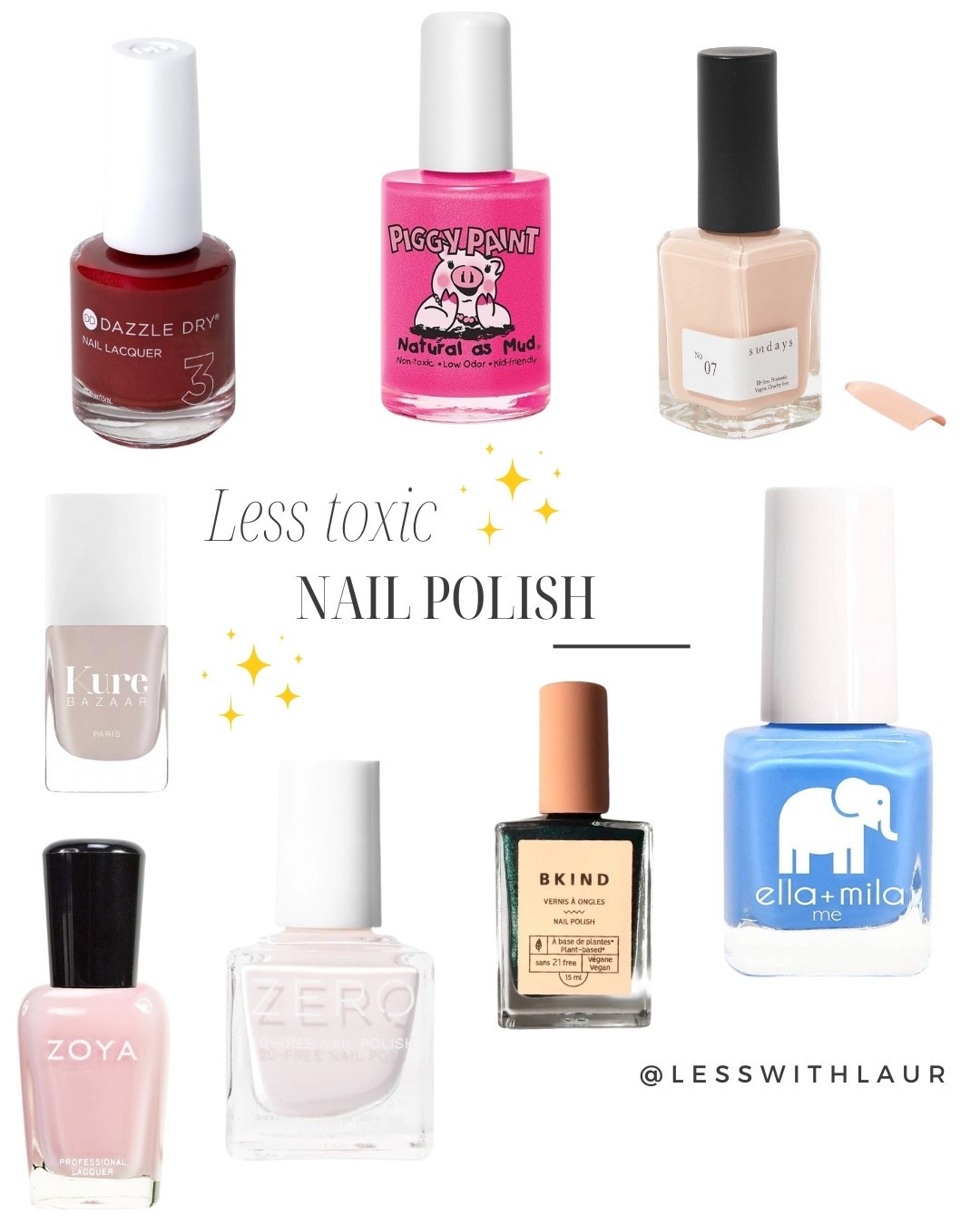 Less Toxic Nail Polish 💅💅