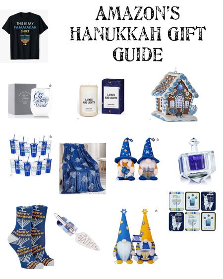 Amazon has SO many super cute 🥰 Hanukkah 🕎 Gift Ideas! 

Check out my small Gift Guide 💙