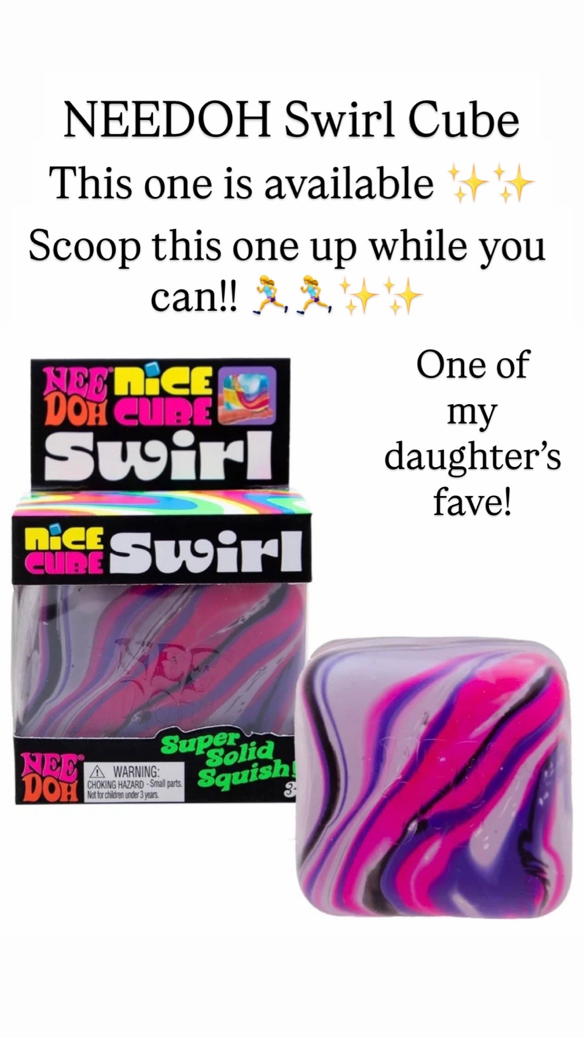 NEEDOH SWIRL CUBE

#LTKKids