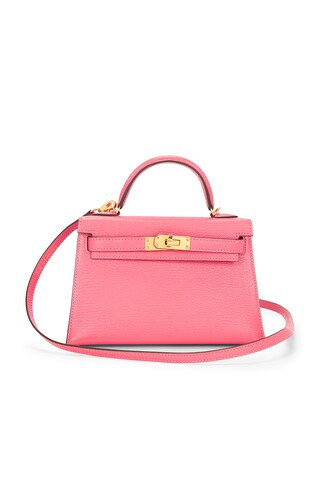 Hermes Chevre Kelly 20 Handbag in Pink | FWRD 
