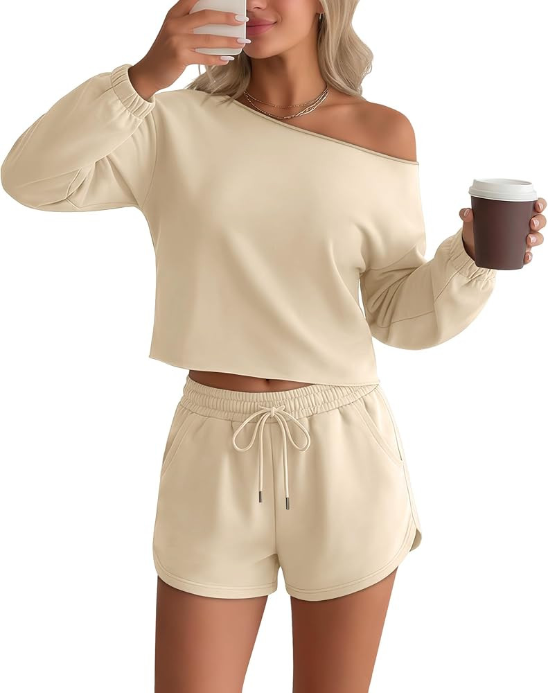 Women's 2 Piece Lounge Outfits | Amazon (US)