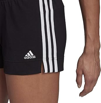 adidas Women's Essentials Slim 3-Stripes Shorts | Amazon (US)