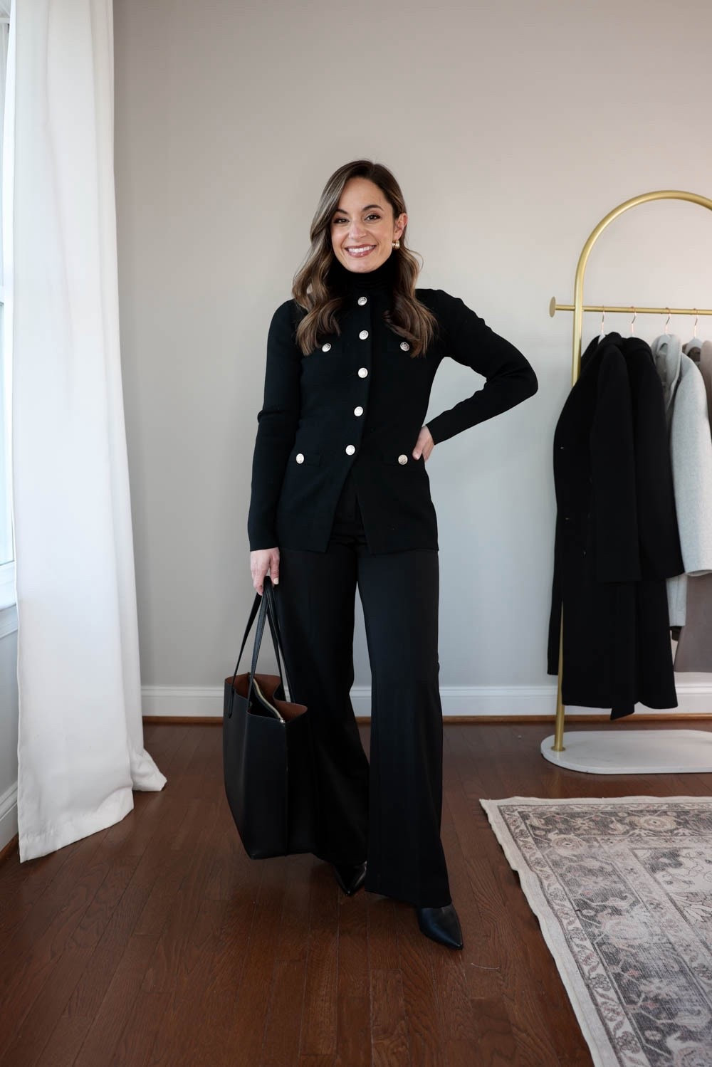 One top, three bottoms! Three petite-friendly winter outfits for work with one top and three bottoms. 

Top (Ann Taylor): petite xxs 
Boots (J.Crew): tts 
Black pants (Ann Taylor): petite 00 - the curvy fits me best 
Black Turtleneck (Aritzia): xxs 
Bag (J.Crew): sold out 

I linked a few alternate options for pieces that are sold out or low in stock as well as different price points. 

My measurements for reference: I’m 4’10” and 105lbs. My bust, waist, and hip measurement is 32”, 24”, and 36”.

#LTKPetite #LTKWorkwear