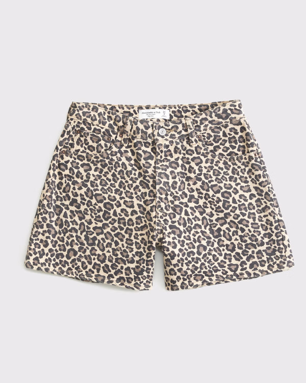 Women's Curve Love High Rise Dad Short | Women's Bottoms | Abercrombie.com | Abercrombie & Fitch (US)