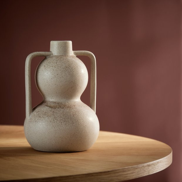 Buy Habitat Gourd Ceramic Vase - Brown | Vases | Argos | argos.co.uk
