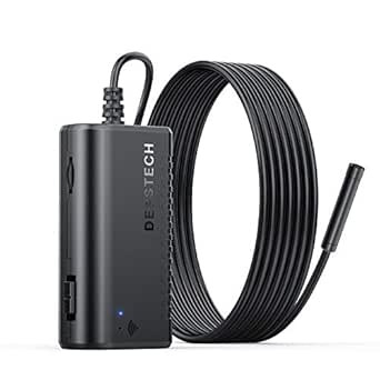DEPSTECH Wireless Endoscope, IP67 Waterproof WiFi Borescope Inspection 2.0 Megapixels HD Snake Ca... | Amazon (US)