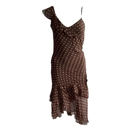Abiti Bcbg max azria in Seta Marrone taglia XS International - 43382906 | Vestiaire Collective (Global)