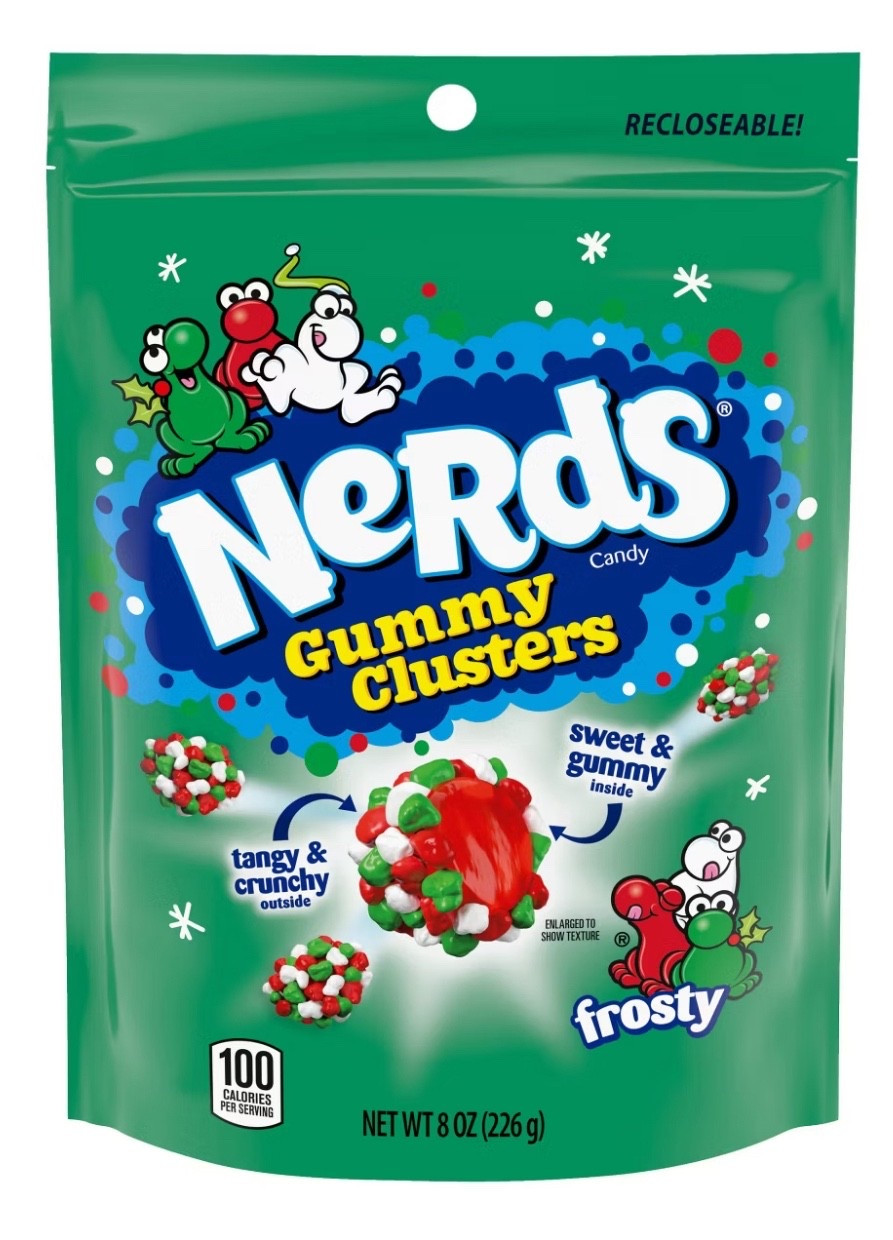 Target has Frosty Nerd’s Gummy Clusters buy one, get one 50% off today! Kids love this candy, and the seasonal version is always highly sought after - these will be impossible to find closer to Christmas! 🎄 Great deal to take advantage of and be ready for when you need them. 

#LTKSaleAlert #LTKKids #LTKGiftGuide
