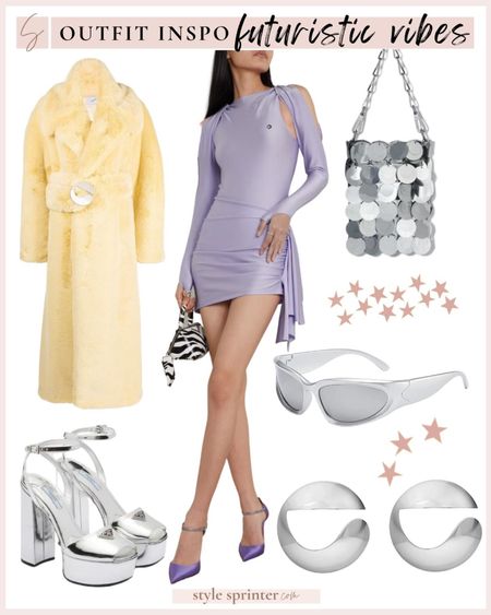 Futuristic outfit idea featuring Coperni dress, Paco Rabanne bag, and Prada sandals 🤍

#LTKFind #LTKitbag #LTKshoecrush