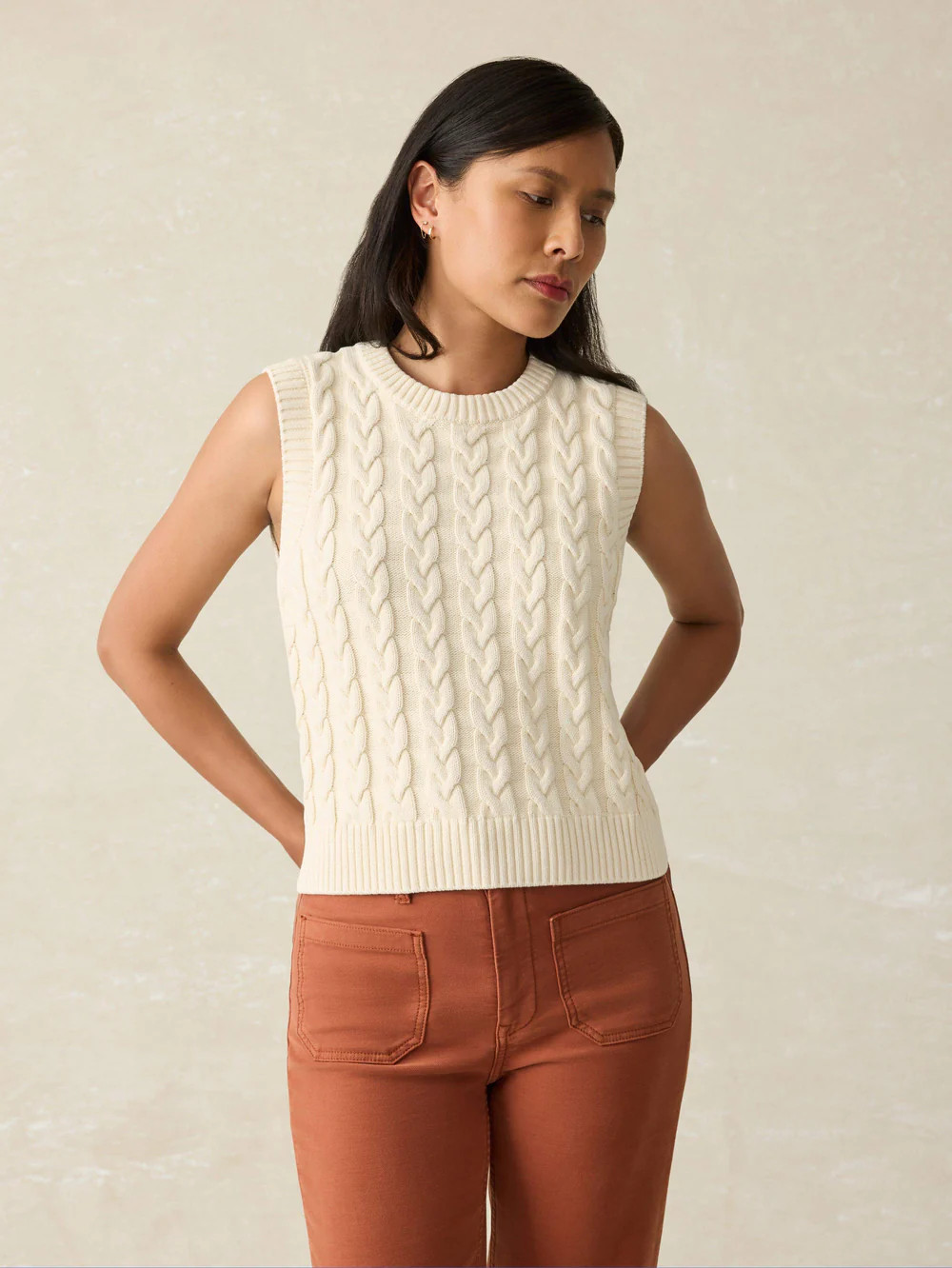 Sunwashed Sweater Vest | Faherty