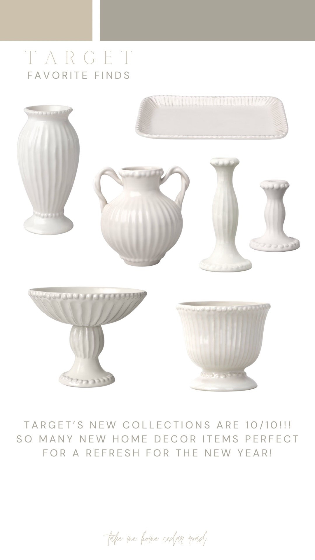 Classic elegant home decor from Target! Budget friendly and so pretty

Vase, decorative bowl, candle holder, home decor, table decor, shelf decor

#LTKHome #LTKSaleAlert