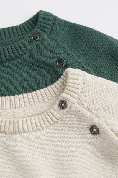 2-pack Fine-knit Sweaters | H&M (US + CA)