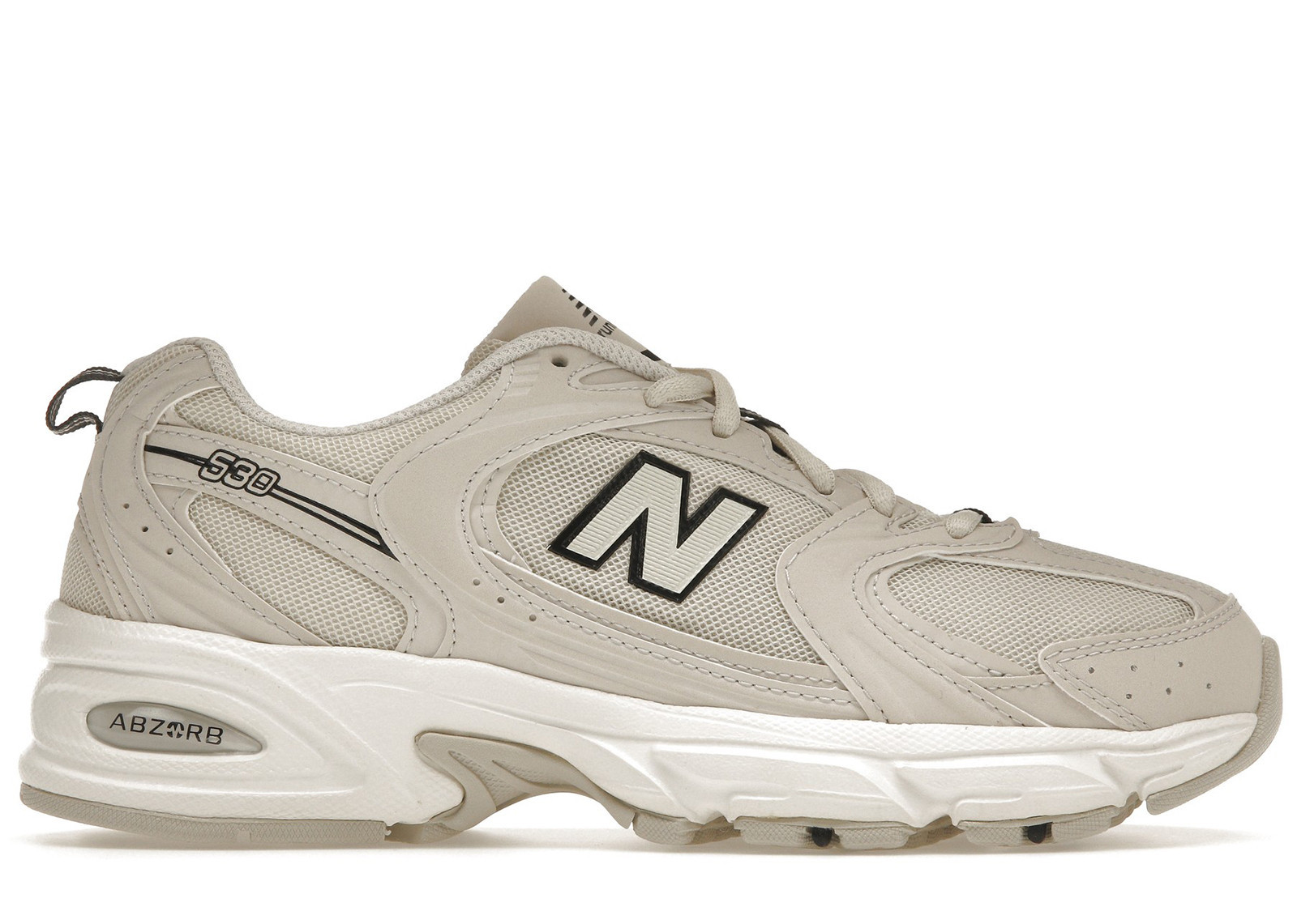 Men's New Balance 530 Sneakers in Ivory/White/Black | StockX