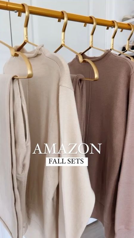 Amazon fall sets that I am loving!!
Great quality fabric 🙌🏻 runs true to size. I am wearing a size small 
I am 5’9” for your reference 
#LTKunder50

#LTKover40 #LTKstyletip #LTKU