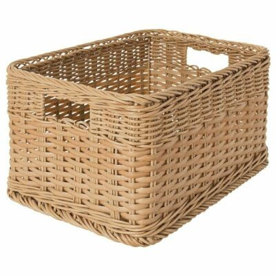 Ikea BEKNA Polyrattan Storage Basket 25x35x20cm  | eBay | eBay US