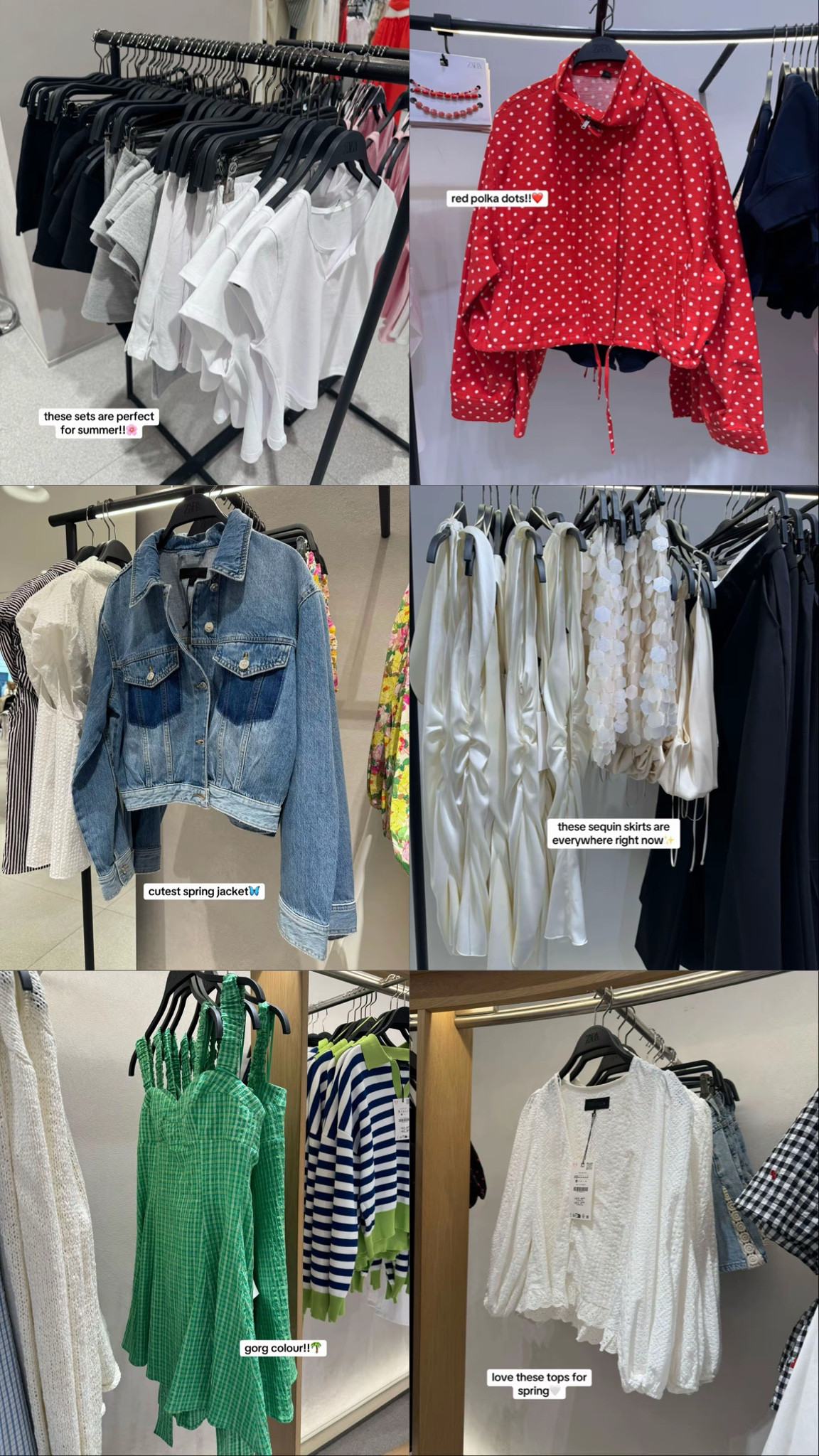 new in zara links!!🍋

spring summer jacket top outfit inspo crop top polka dot mono spot trending green red Pinterest denim white coord set 

#LTKsummer #LTKuk #LTKspring