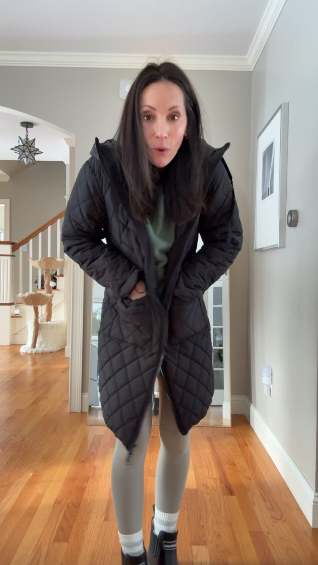 Use code: B5GGF38Q to bring this coat down to $44! Wearing a small. 


#LTKmomlife #LTKgrwm #LTKootd