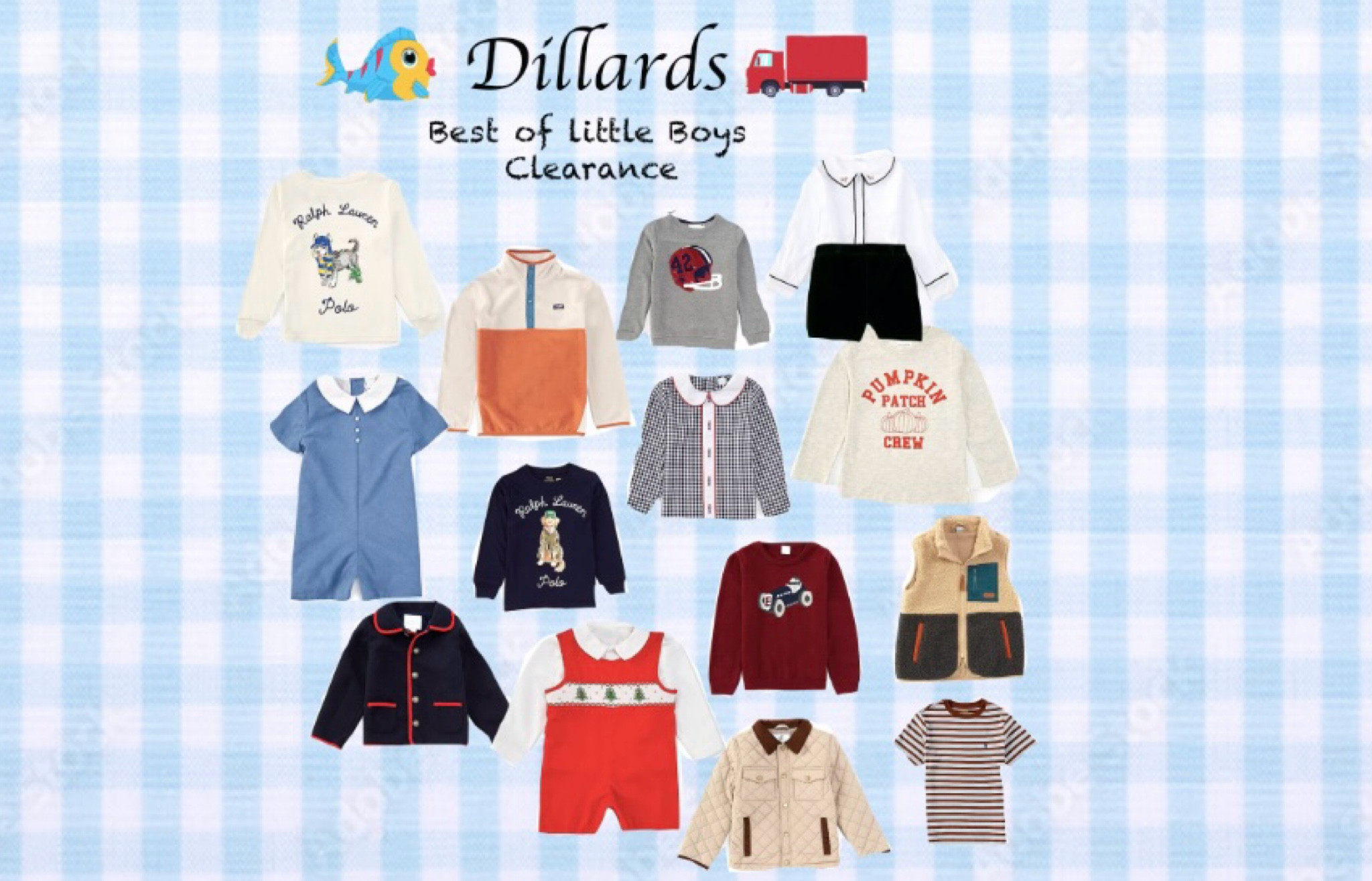 The best of Dillard’s little boy clearance! 👦🏻

#LTKKids #LTKFindsUnder50