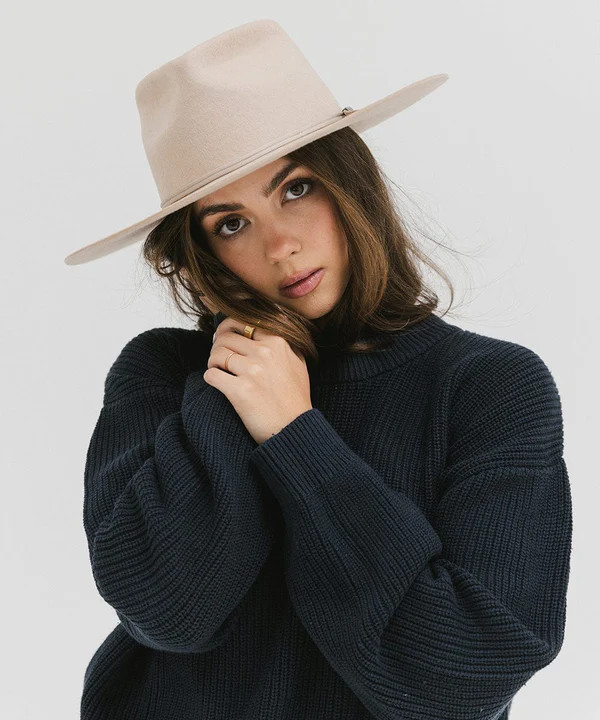 Emery Teardrop Fedora | Gigi Pip