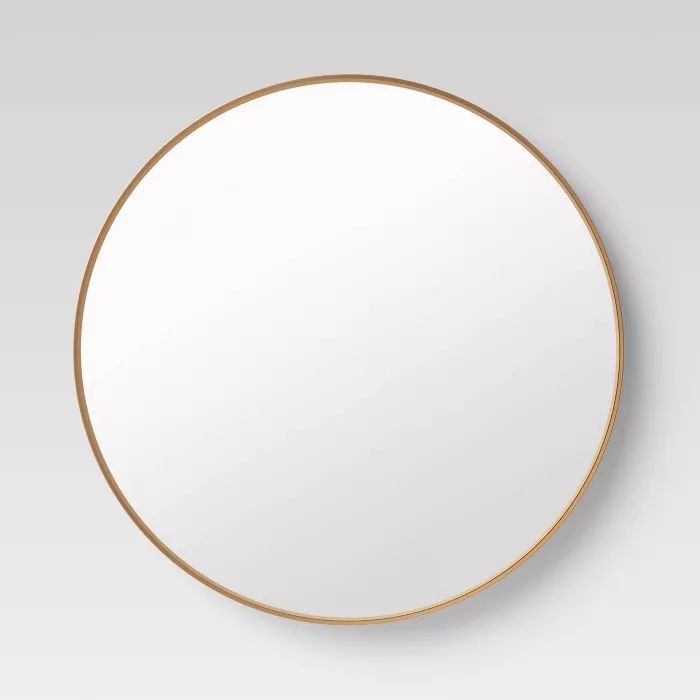 30" Flush Mount Round Decorative Wall Mirror - Project 62™ | Target