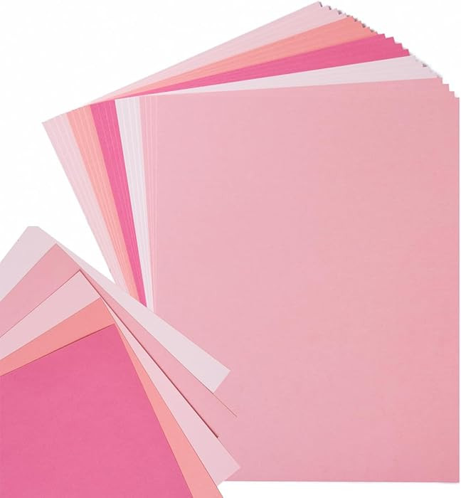 30 Sheets 8.5x11 Color Tones Cardstock Paper 250GSM Thick Paper Cards for Birthday Party, Invitat... | Amazon (US)