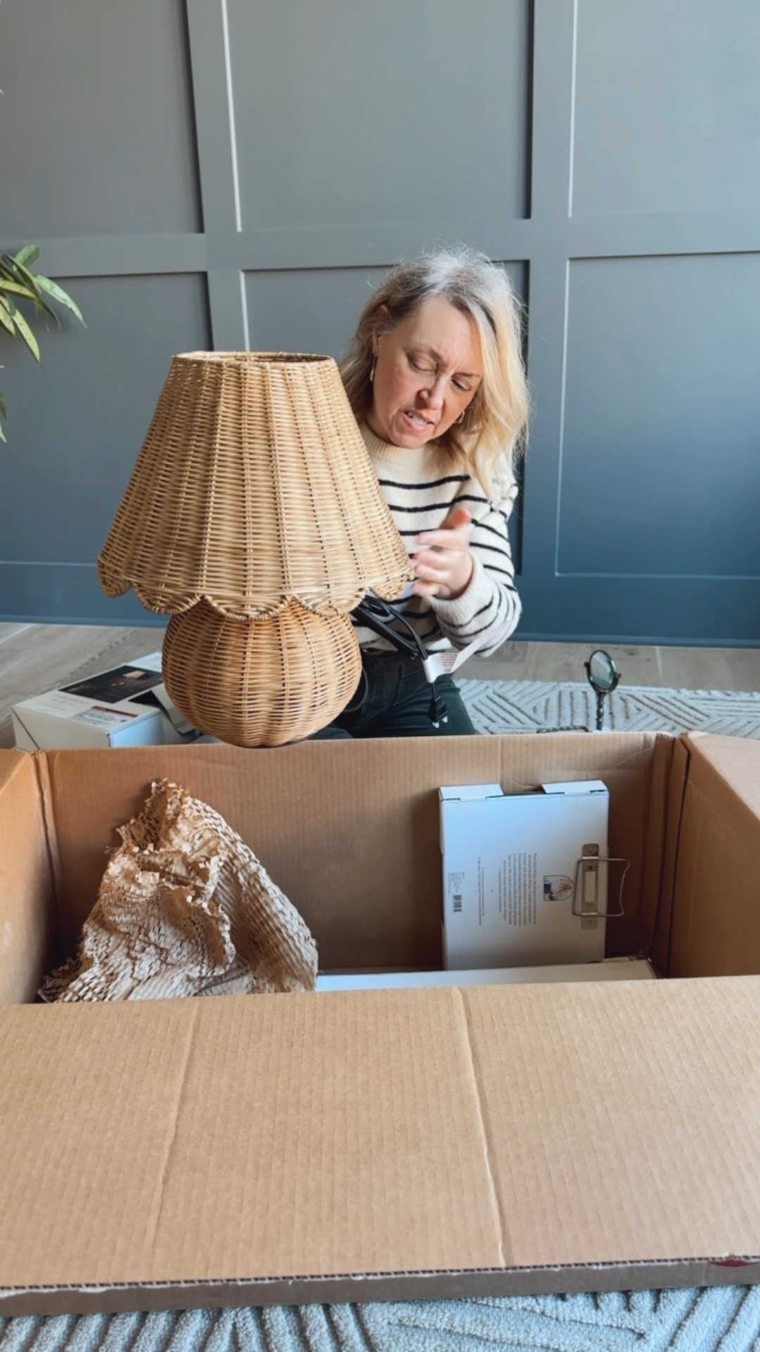 Cutest rattan lamp. Use it in a dresser, shelf, or kitchen counter too to add warmth and texture 
Target home find


#LTKFindsUnder50 #LTKHome #LTKWatchNow