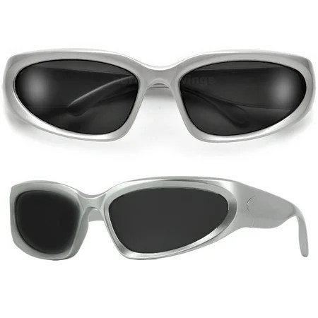 Fashion Trend Inspired Kim K Wrap Around Sunglasses | Walmart (US)