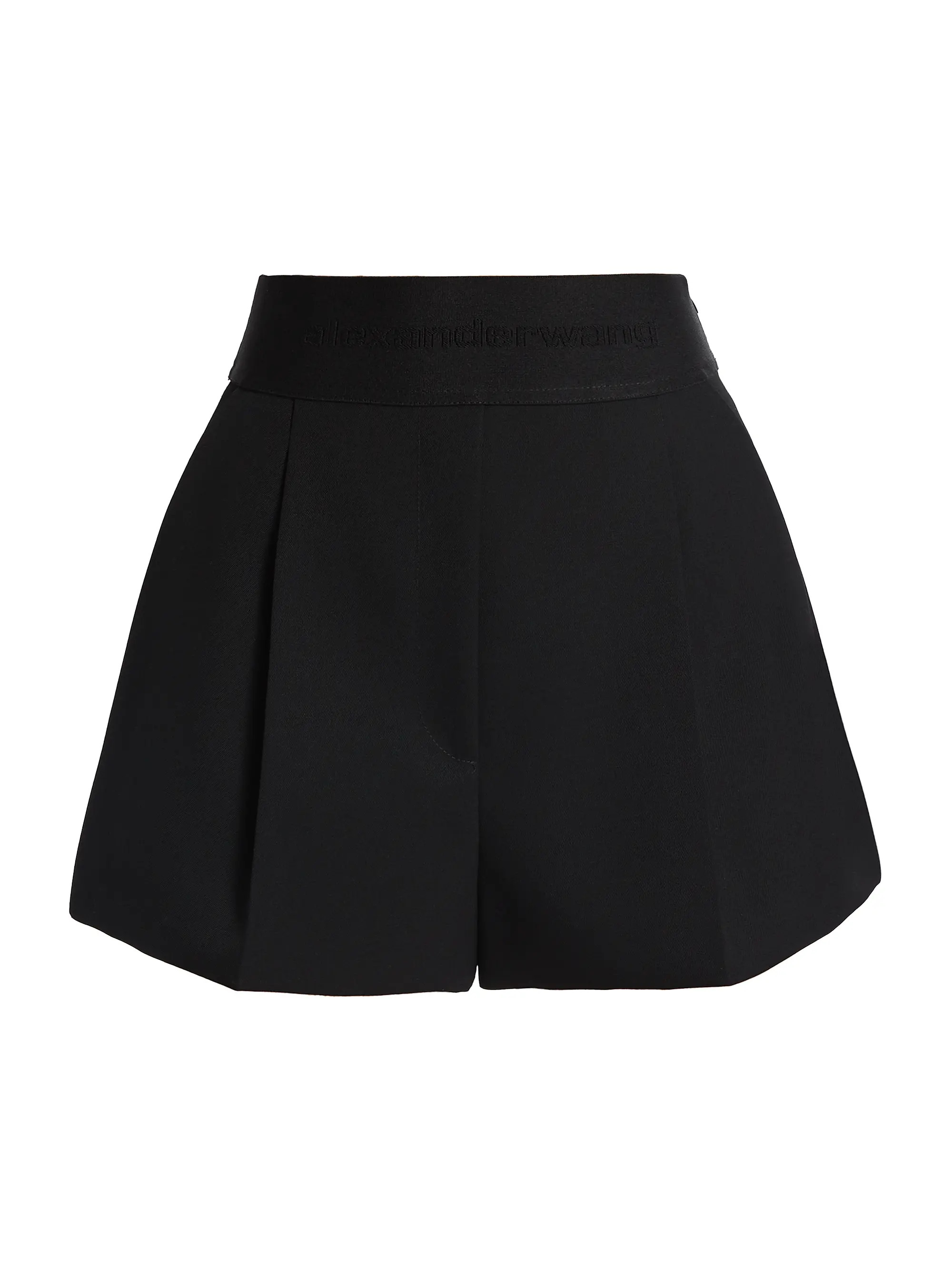 Logo Banded Pleated Shorts | Saks Fifth Avenue