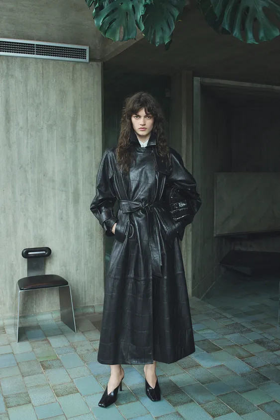 Leder-Mules mit Absatz | Zara DE