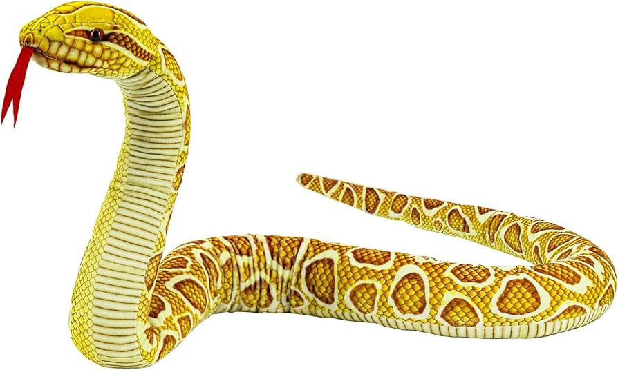 Snake Plush Toy, 59'' Large Washable, Huge Realistic Plush Cuddle Toy, Soft and Cute Children's G... | Amazon (US)