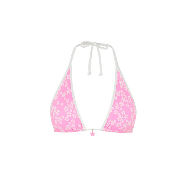 Bind Triangle Halter Bikini Top - Sugar Sprinkle | Kulani Kinis US