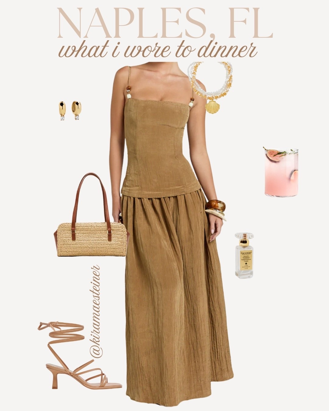 size down 1 in dress! dinner ootd in florida

#LTKTall #LTKTravel #LTKgrwm