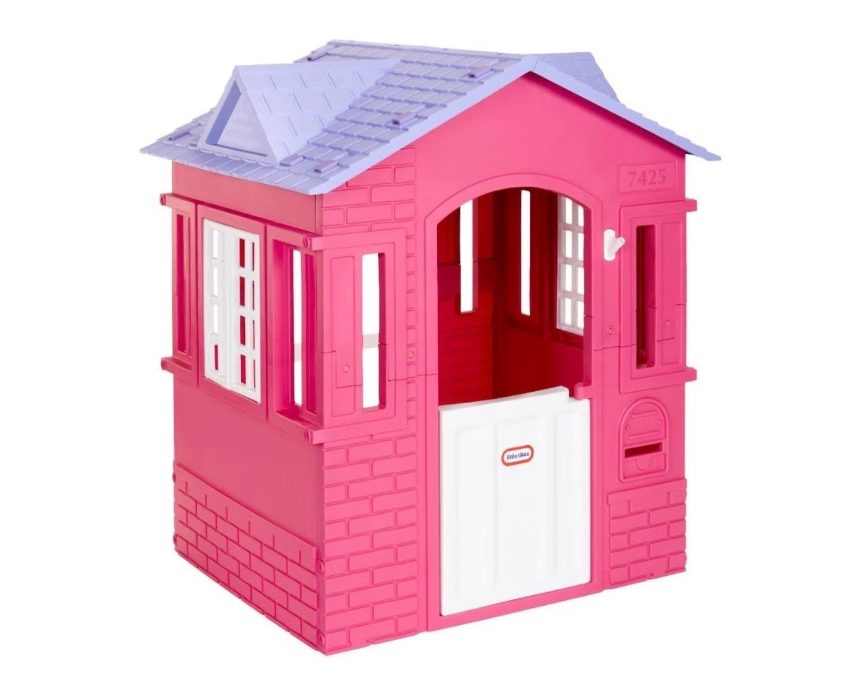 Little Tikes Cape Cottage Pretend Princess Playhousefor Kids, Indoor Outdoor, with Working Doors and Windows, for Toddlers Ages 2+ Years,Pink,Large

Amazon kids toys